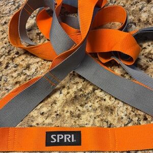 SPRI Orange and Gray Resistance Band